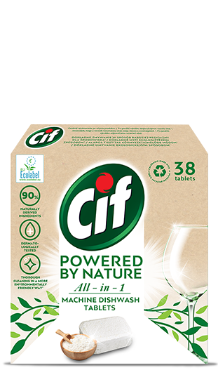 Cif Powered by Nature All in 1 tablety do myčky